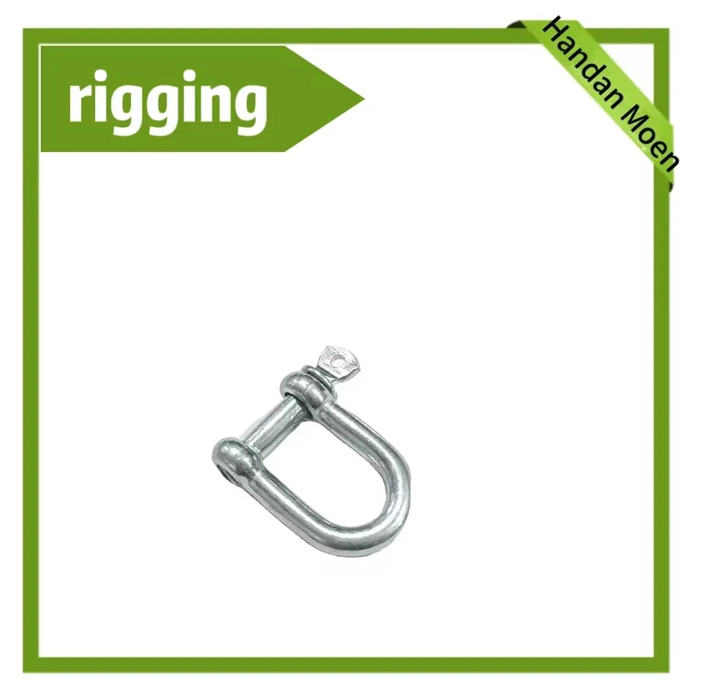 Factory Direct Sales, Made in China Galvanized Carbon Steel D Shackle