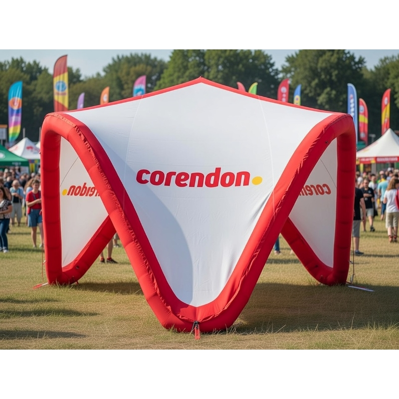 Large Size Inflatable Tent Lx Tent 3X3m to 8X8m Custom Color Oxford Cloth