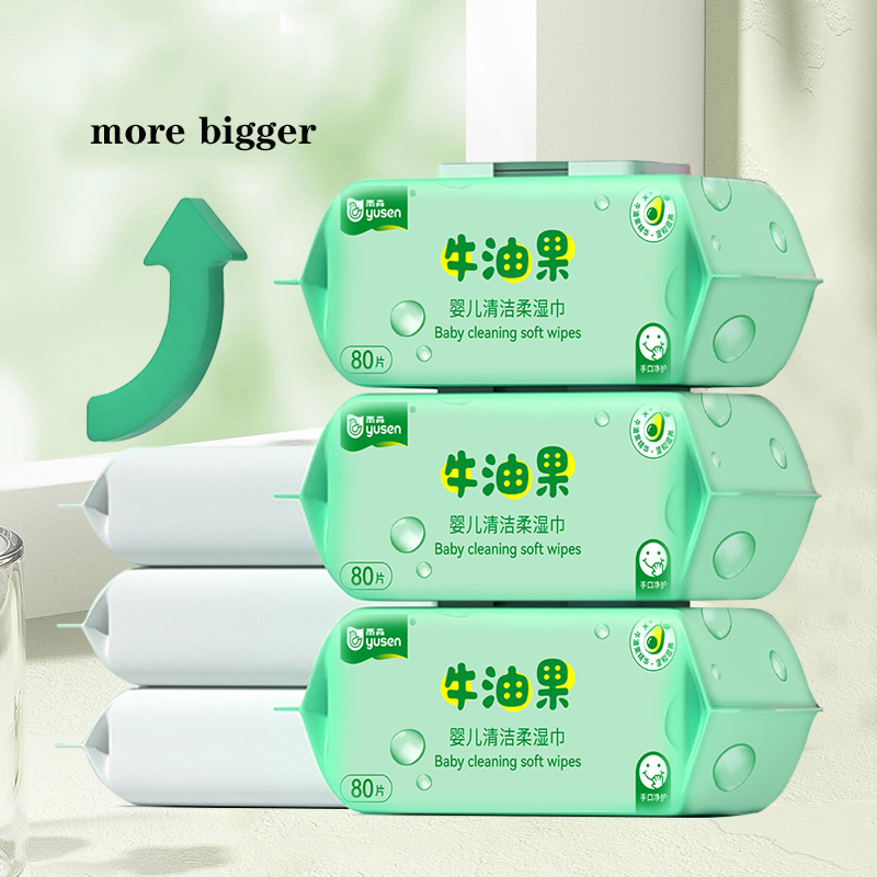 Wholesale Organic Wipes for Baby High Quality Spunlaced Nonwoven Cleaning Baby Wet Wipes