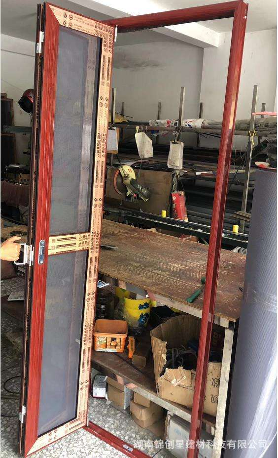 Factory Direct Anti-Theft Aluminum Alloy Casement Screen Window Tempered and Mosquito-Proof Door for Home Use