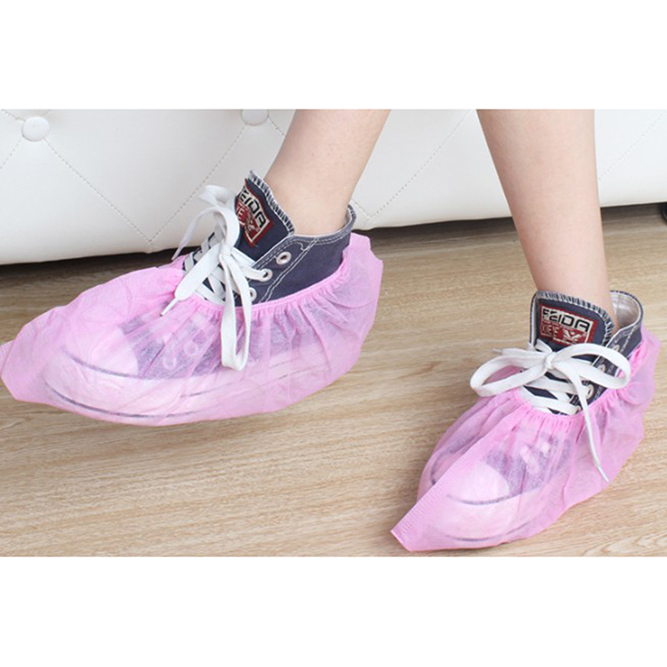 Factory Supply Disposable Shoe Cover Non Woven Shoe Covers PP Anti-Skid Shoe Cover