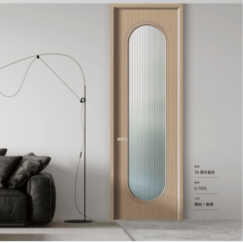 New Majoys Factory Customized Waterproof Modern Durable WPC Soundproof Interior Door