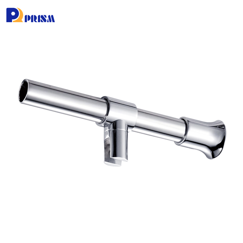 Shower Hardware Glass to Wall Brass Clamp Glass Connector for Custom Shower Enclosures