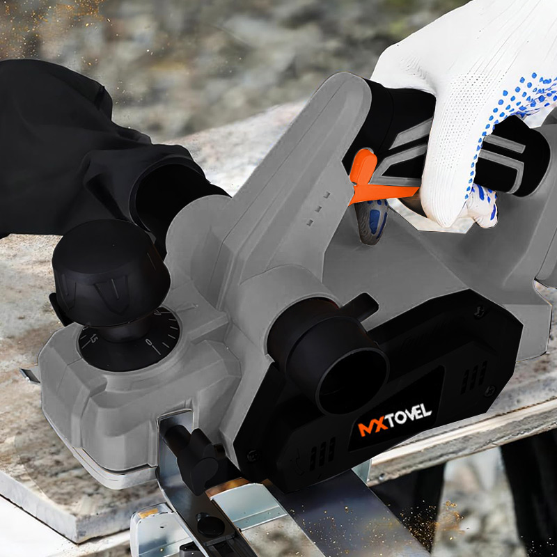 Электрорубанок MXTOVEL MT-P20 20V, 82мм