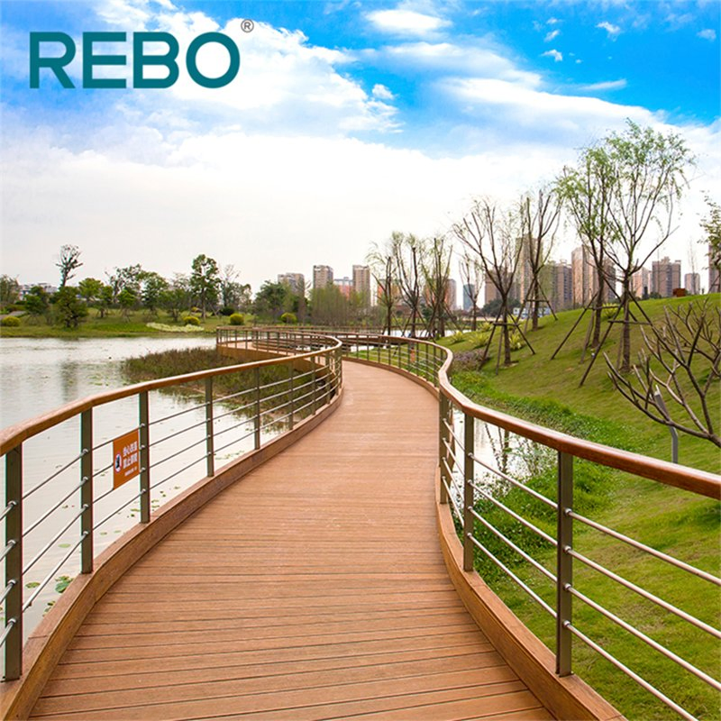 Waterproof Bamboo Engineered Decking Floor Price Outdoor