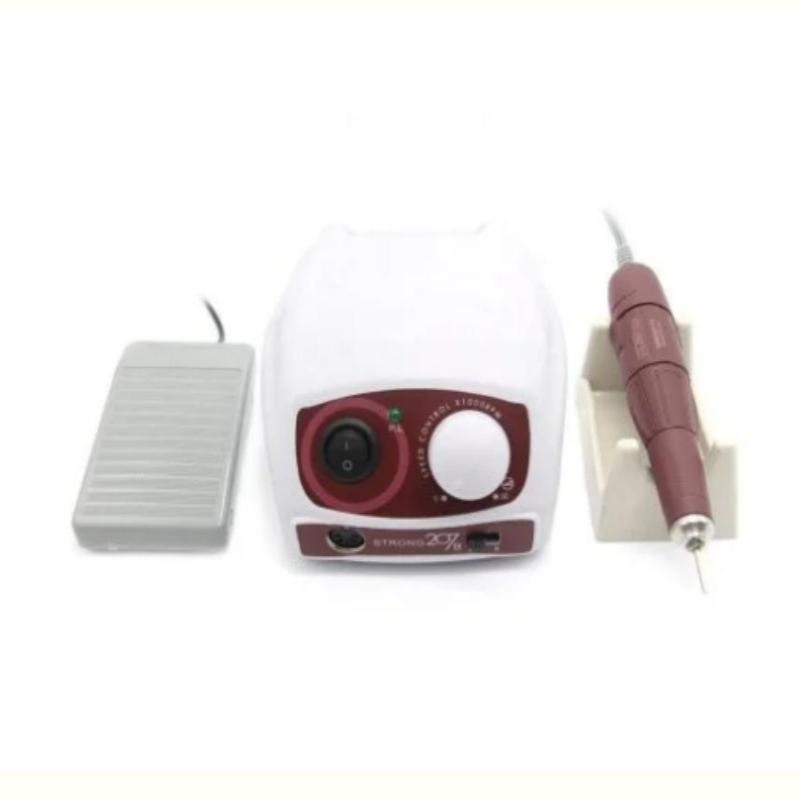 Electric Brushed Micromotor Strong 207 35000rpm Nail Drill Machine for Beauty Salon