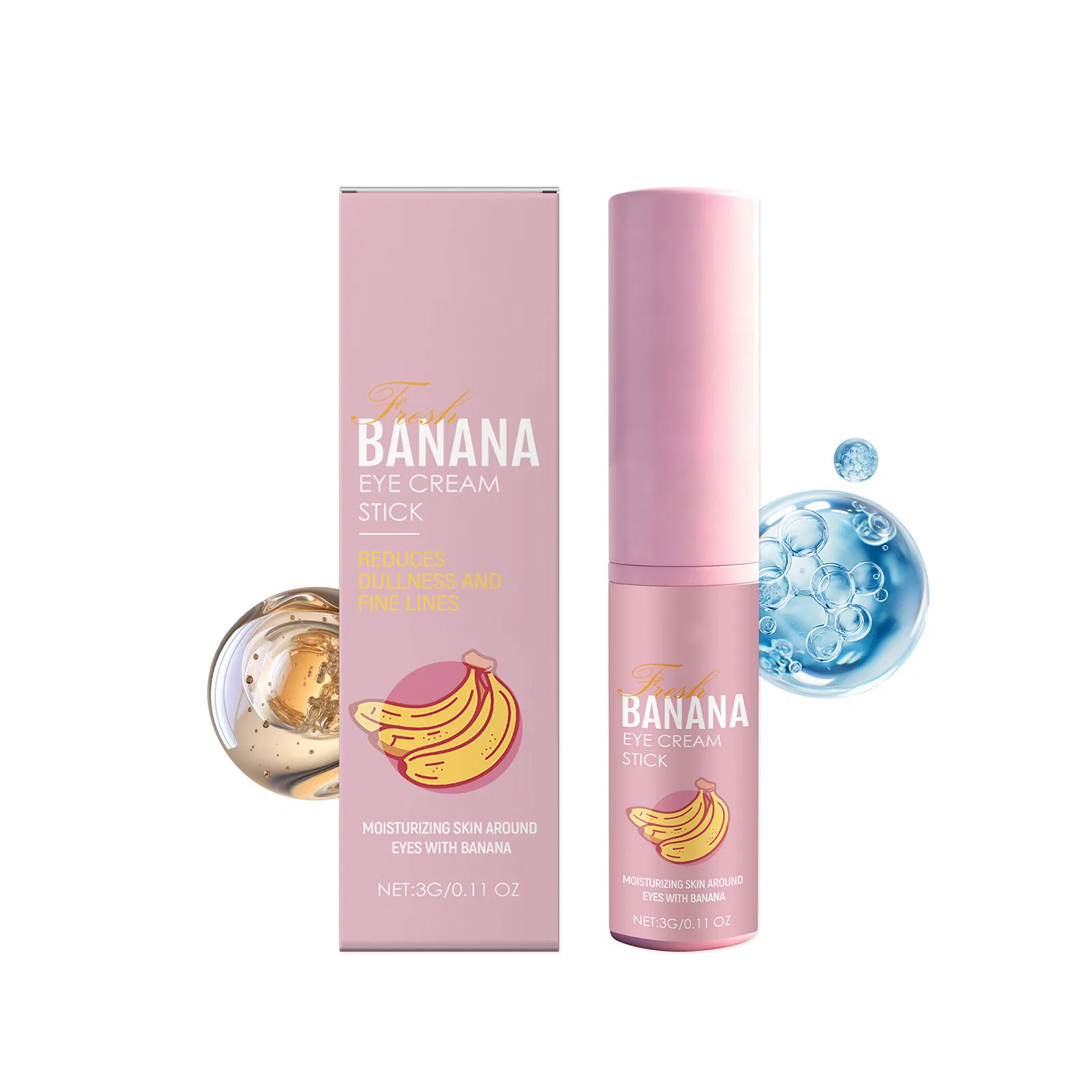 Private Label Vegan Natural Hydrating Brightening Anti-Wrinkle Fade Fine Line Retinol Under Eye Cream Balm Stick