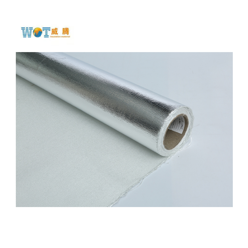 Al-Ht2025 0.75mm Aluminized Fiberglass Cloth