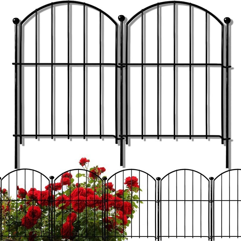 Iron Fence Retro Planting Garden Decoration Fence Iron Wire Climbing Frame