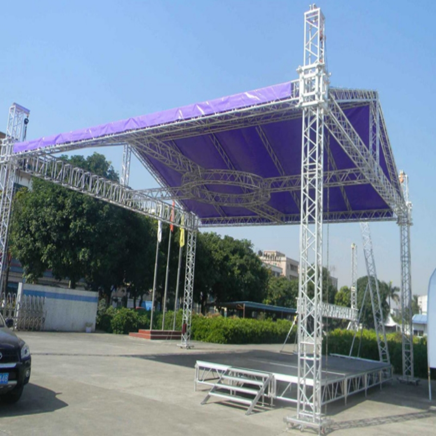 Light Weight Aluminium Trusses Decoration Event Backdrop Wedding Lighting Truss