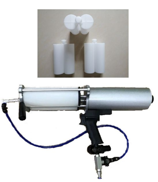 Пневматический краскопульт для полимочевины JX