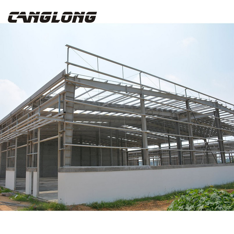 Prefabricated Steel Warehouse/Workshop/Hangar/Hall Steel Structure Price in Eswatini