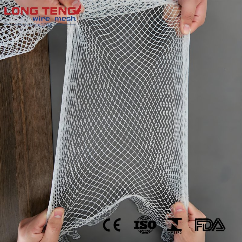 Polyethylene Plastic Mesh Pallet Net for Cotton Presshay Bale Net