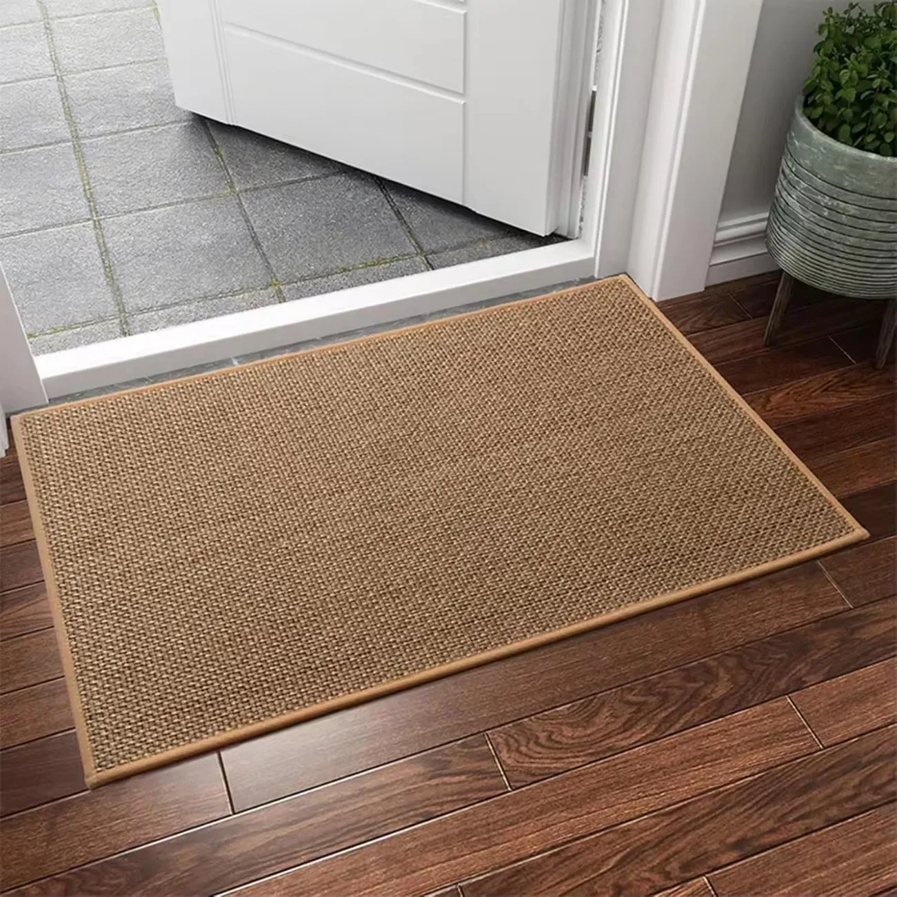 Kitchen Running Carpet Non-Slip Washable Kitchen Floor Mat Rubber Absorbent Kitchen Floor Mat