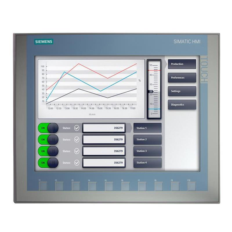 Original New Sie-Mens 6AV21232MB030ax0 HMI 12 Inch Touchscreen & Pushbutton 1280X800 Pixels 24VDC Simatic HMI Basic Series Good Price in Stock