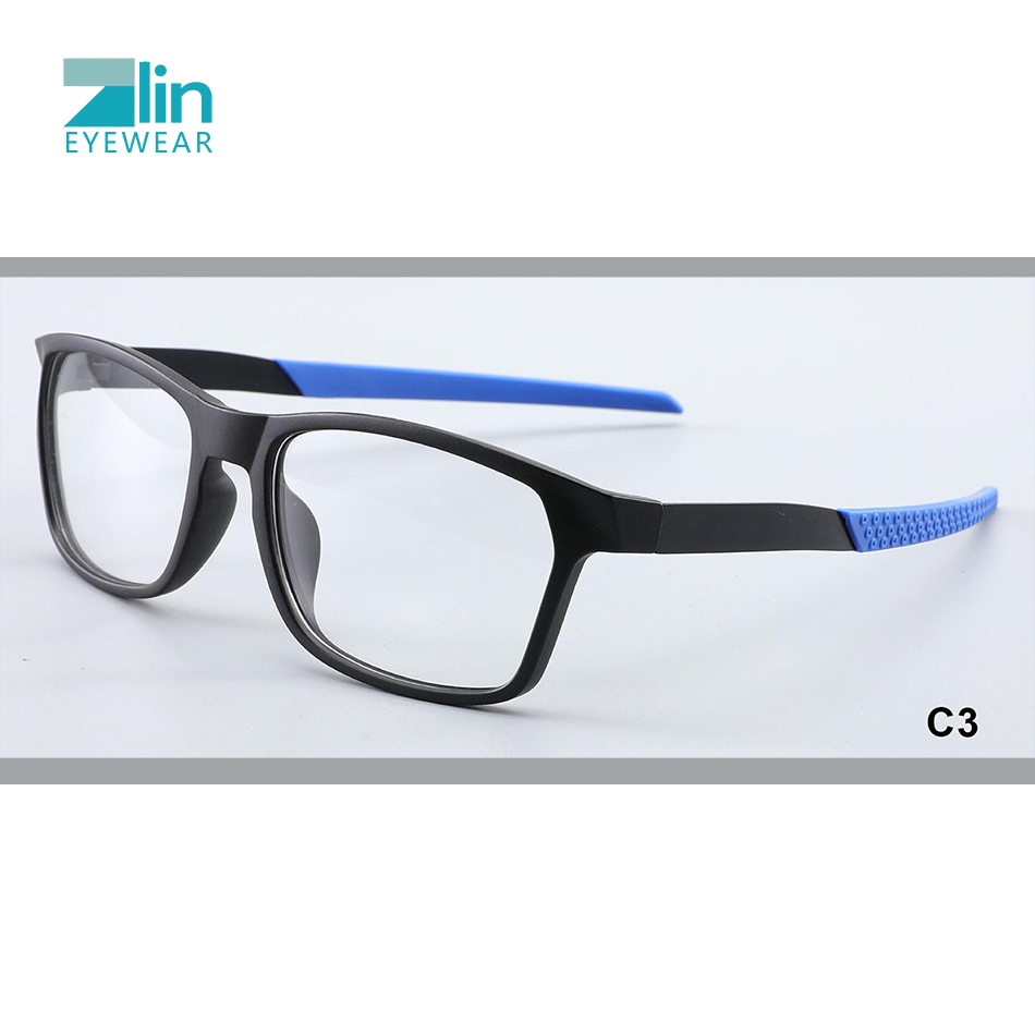 Latest Style Tr Flexible Sport Square Eyeglass Eye Glasses Frames Optical Glasses for Men Women 2025