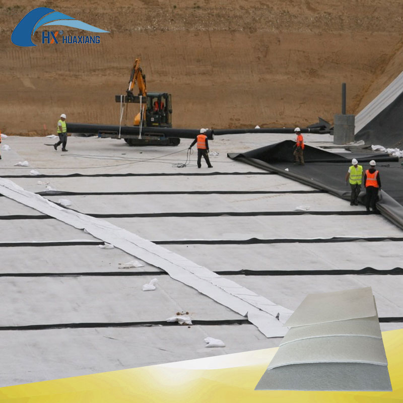High Quality LDPE LLDPE Smooth Composite HDPE Geomembrane Roll for Landfill Tunnel Liner