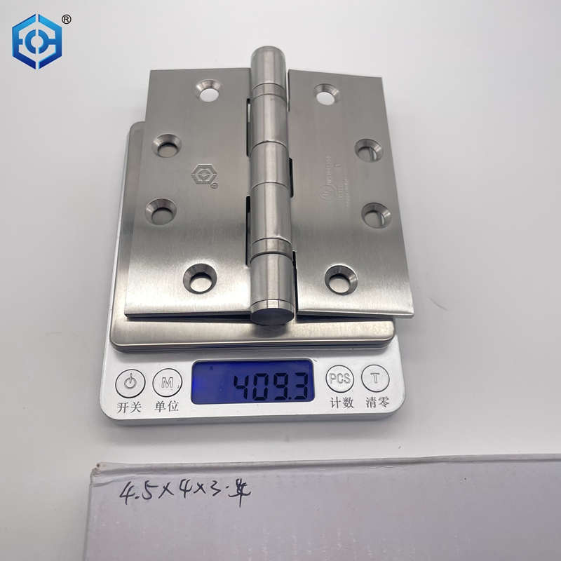 UL Listed Ss Grade 304 Fire Rated Bearing Handed Right or Left Internal Wood Door Hinge