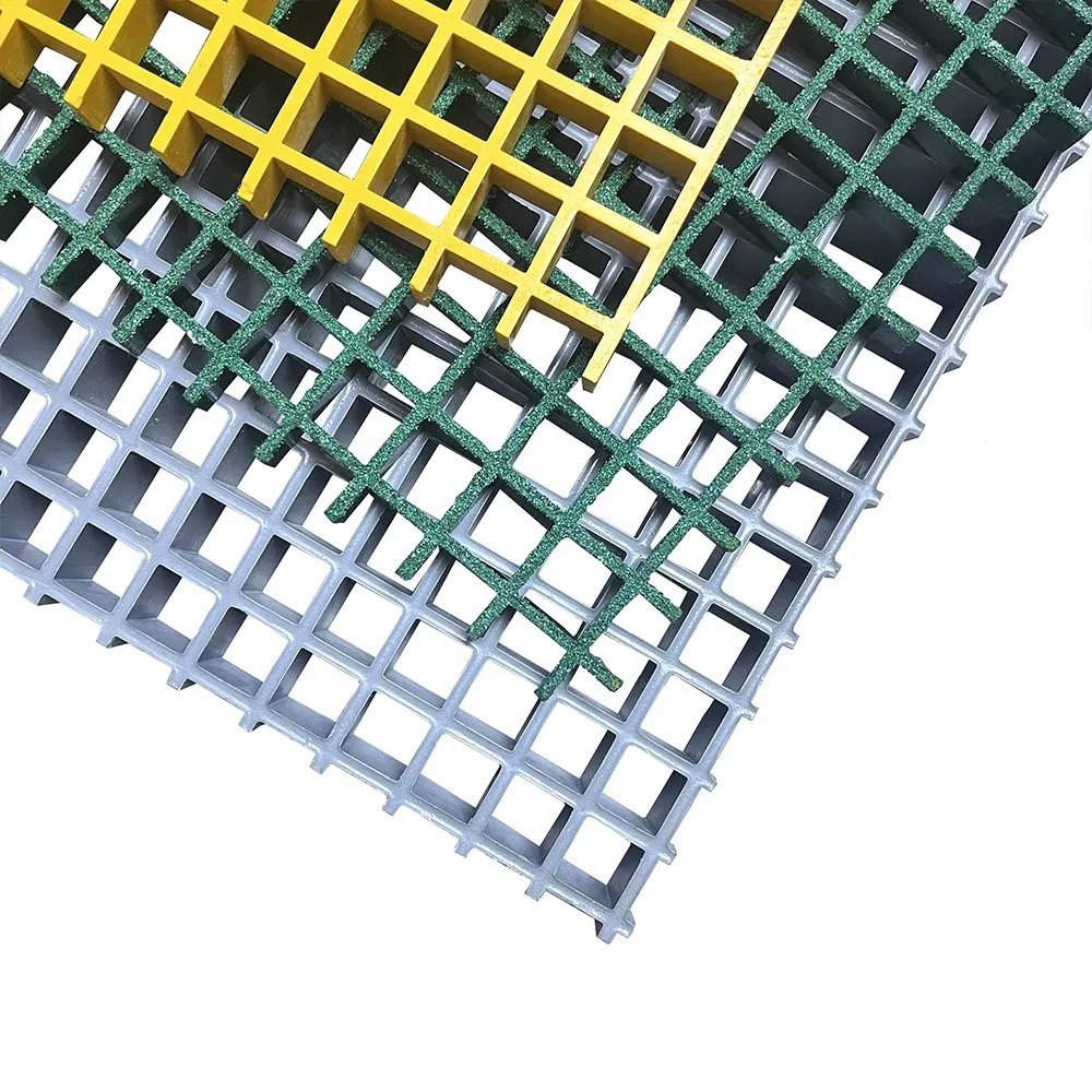 M4025 Fiberglass Mesh Grating Fiberglass Molded Mesh Grating for Chemical Plants Walkways Stairs Construction