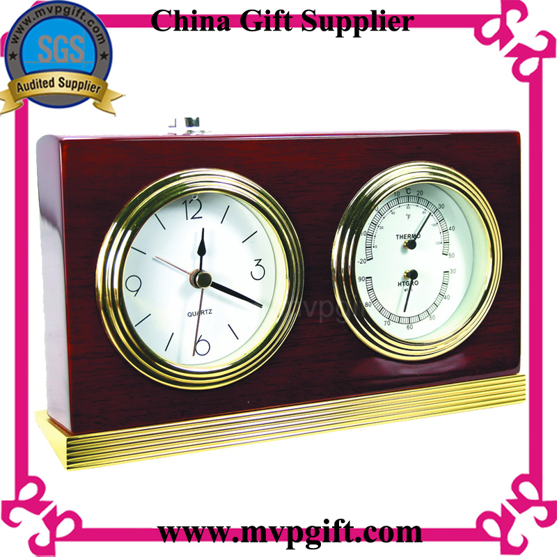 High Quality Wooden Quartz Table Clock