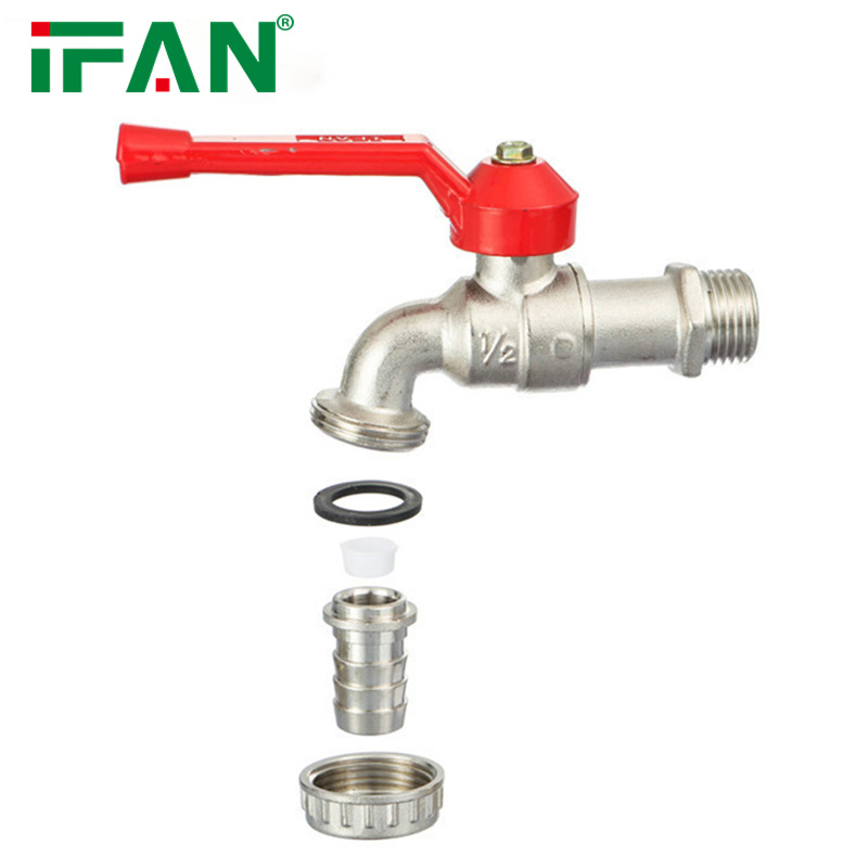 Латунный шаровой кран Ifan 1/2" для садового шланга