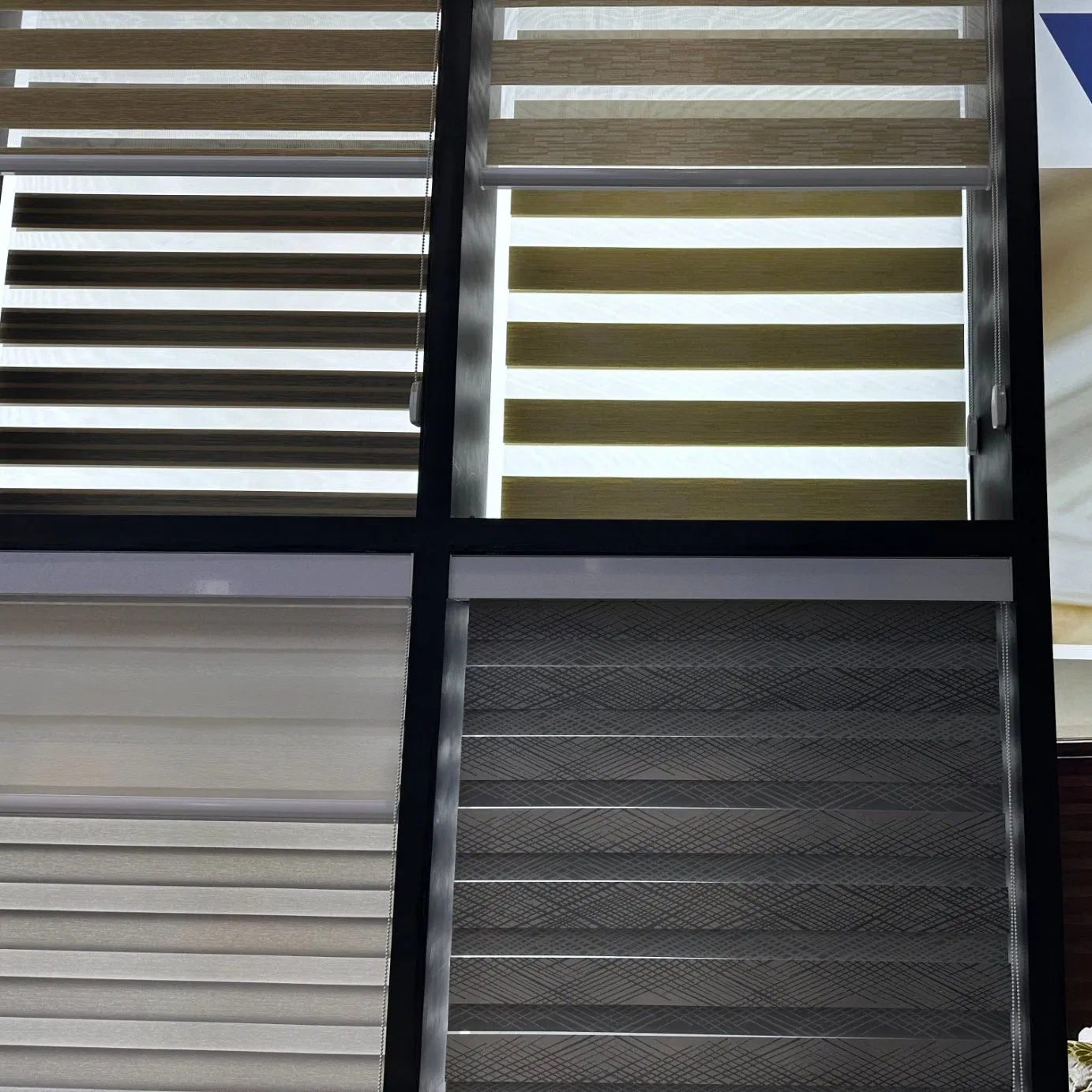 Custom Smart Electric Zebra Blinds