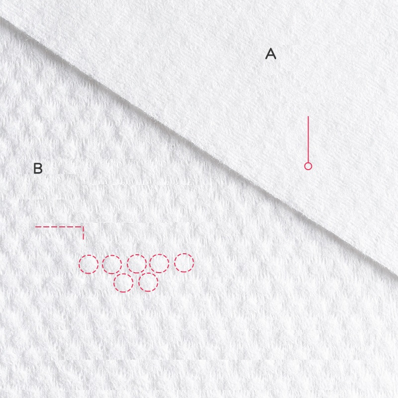 Natural Non Irritating Organic Disposable Washable Cotton Soft Towel