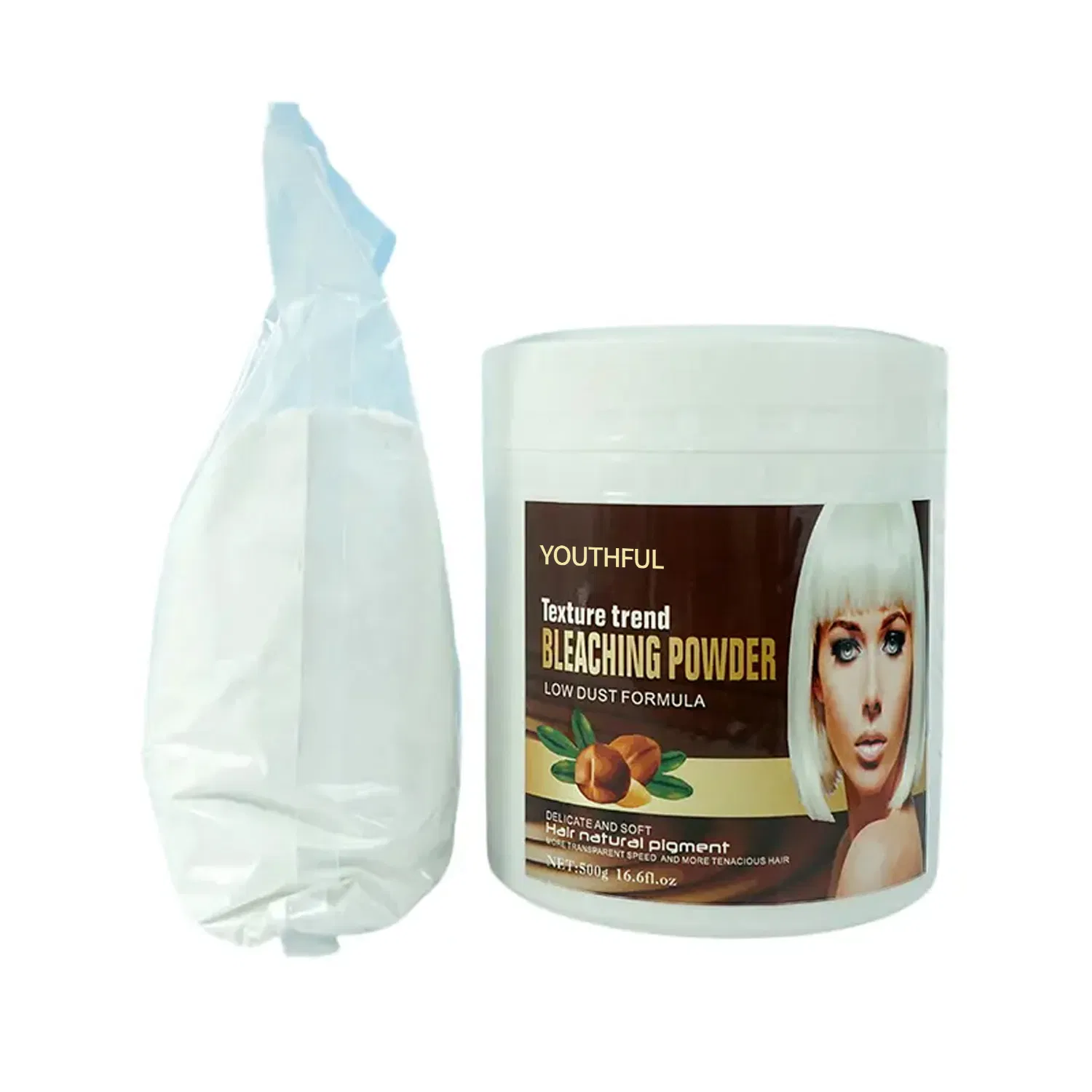 Wholesale Fast Bleaching Action Organic Hair Bleaching Powder in Hair Dye