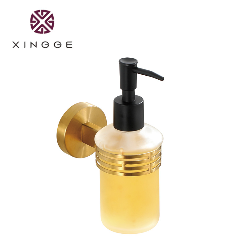 Luxury Sanitary Ware Chinese Bathroom Accessories Soap Holder Two Piece SUS 304 Toothbrush Holder