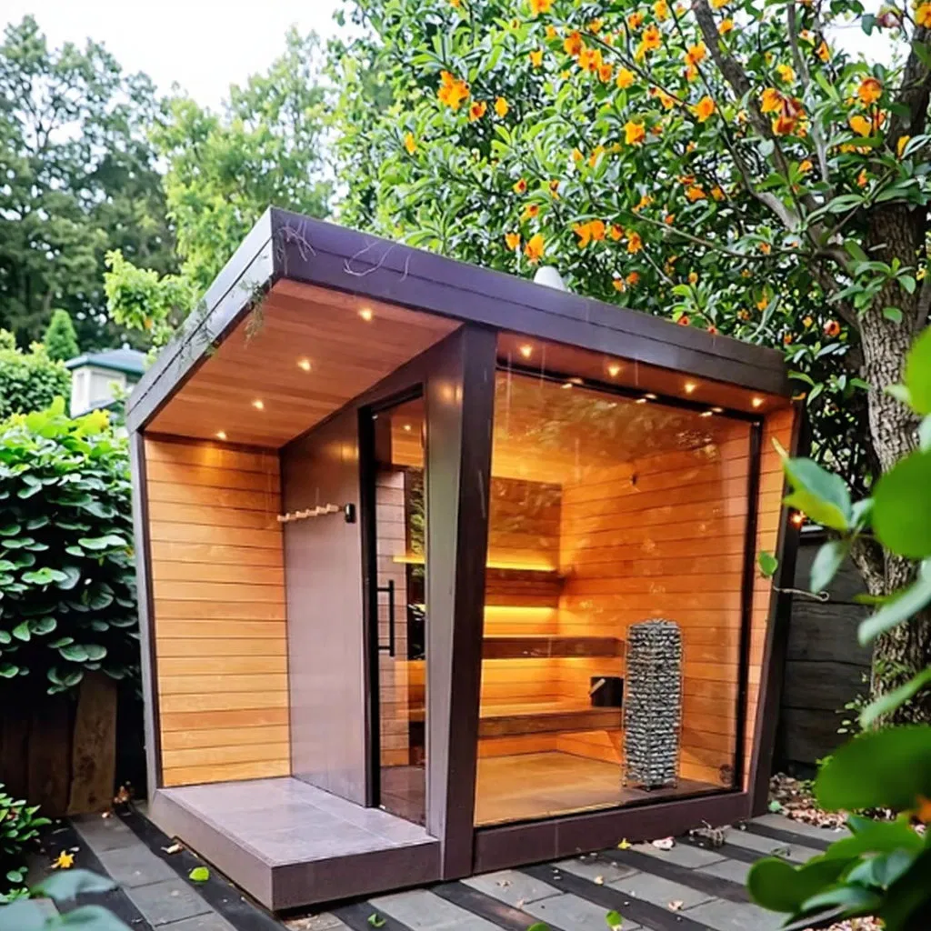 Инфракрасная сауна Boda из красного кедра для улицы