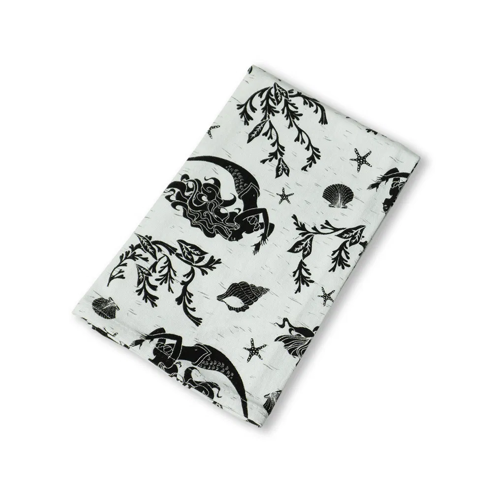 Custom Decorative Super Absorbent Quick Drying Cotton Linen Tea Towels