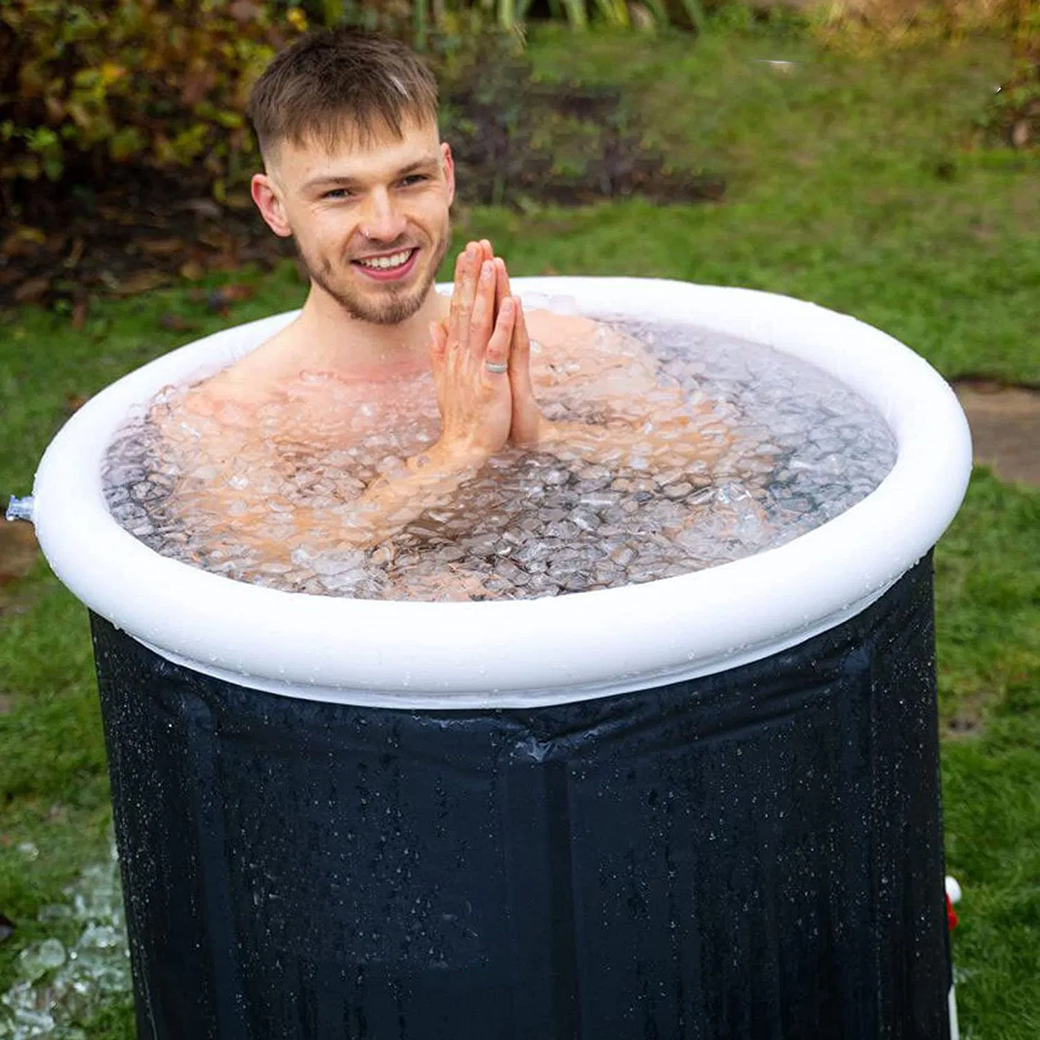 Famous Double Drains Portable Cold Water Therapy Tub