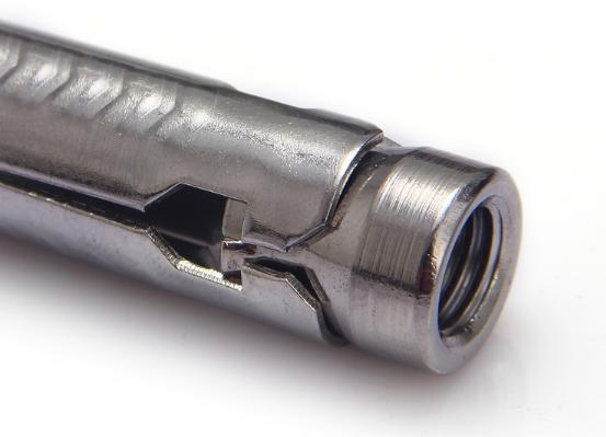 SS304 M12 Fish Scale Sleeve Concrete Expansion Shield Anchors