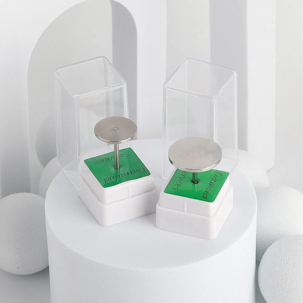 Sanding Paper Stainless Steel Disc Mandrel 3/32" Metal Disk Art Nail Drill Bits Manicure and Pedicure Tools