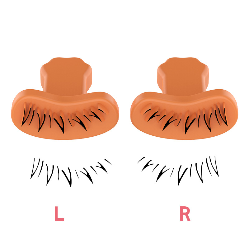 Factory Direct Sale Silicone Lower Lash Stamp to Make Cat Eyeline False Eyelash Makeup Private Label Long Lasting Waterproof Black Lower Lashes Stamp