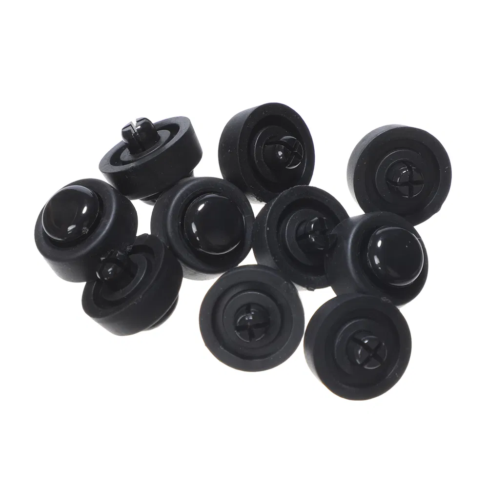 Universal Push-in Rivet Mount Foot Pads Bumper Feet Pad for Electrical Appliance