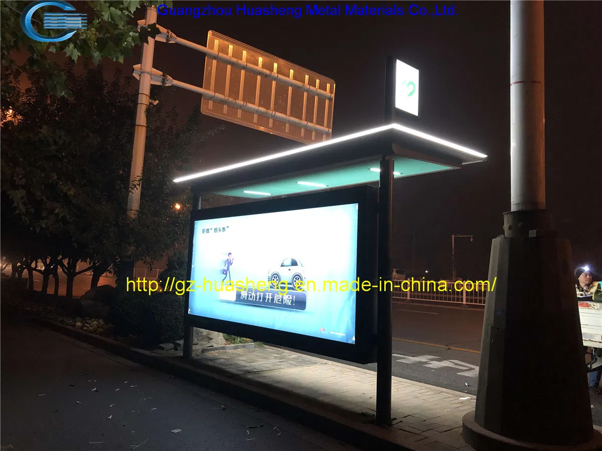 Advertising Bus Stop Shelter (HS-BS-S008) -Average Lead Time One Month