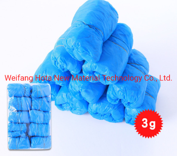 High Quality Washable Antistatic Reusable Antislip Cleanroom ESD Polyester Shoe Cover