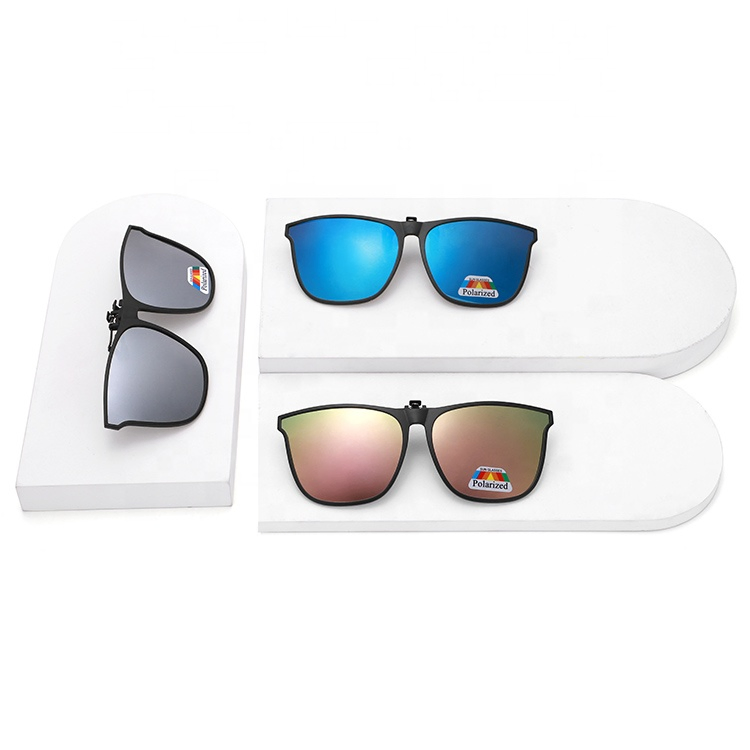 New Model Tr 90 Magnetic Clip on Polarized Light Lens Match Glasses Case Sunglasses_Algz_16