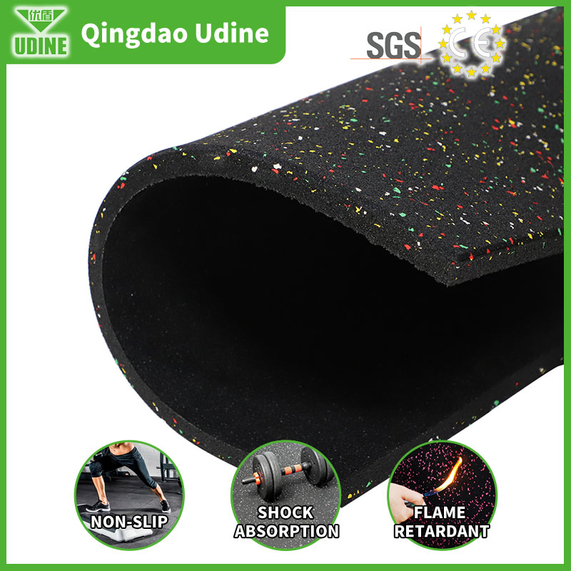 Playground Floor Outdoor Rubber Tiles Floor Mat for Sport Rubber Carpet Flooring