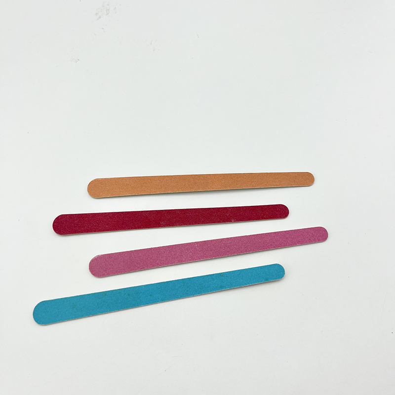 Custom Nail Supplies Colorful Disposable Double Sided Nail Polishing Nail Files