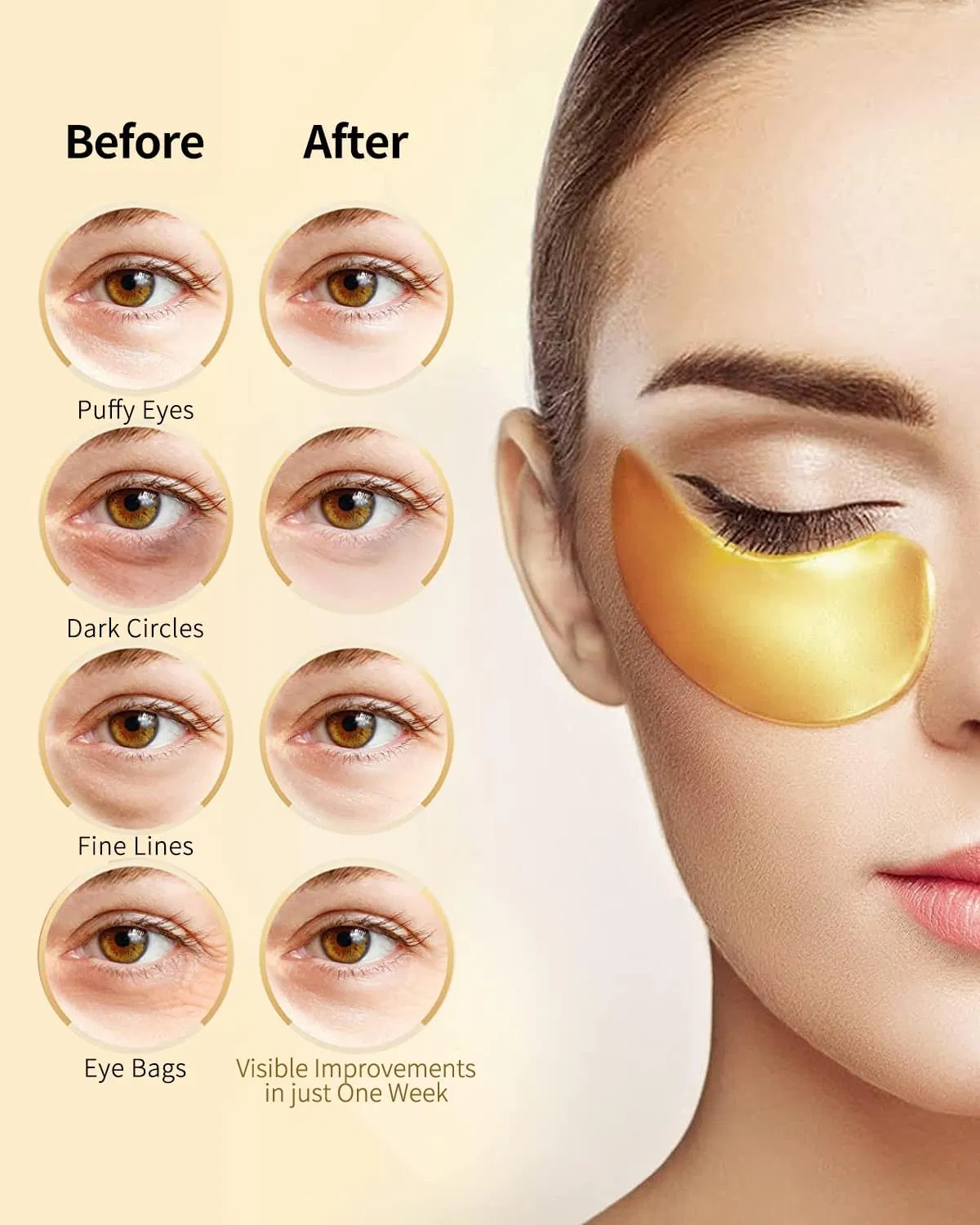 Repairing Eye Patch Nourish Delicate Eye Area Boost Glow Eyemask