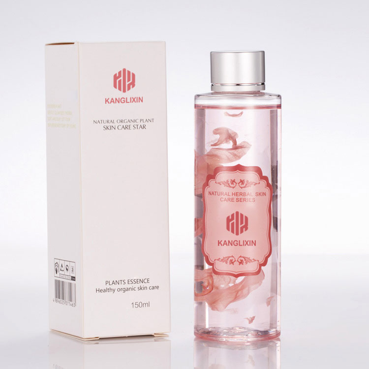 Kanglixin Wholesale Skin Care Organic Facial Toner Natural Nourishing Moisturizing Refreshing Hydrating Rose Water Spray for Face