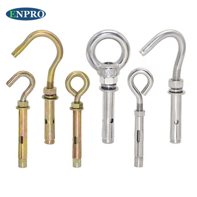 Анкерный болт с крюком оцинкованный