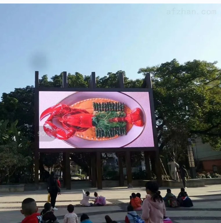 Market Video Fws Freight Cabinet Case Waterproof Outdoor Display LED Screen