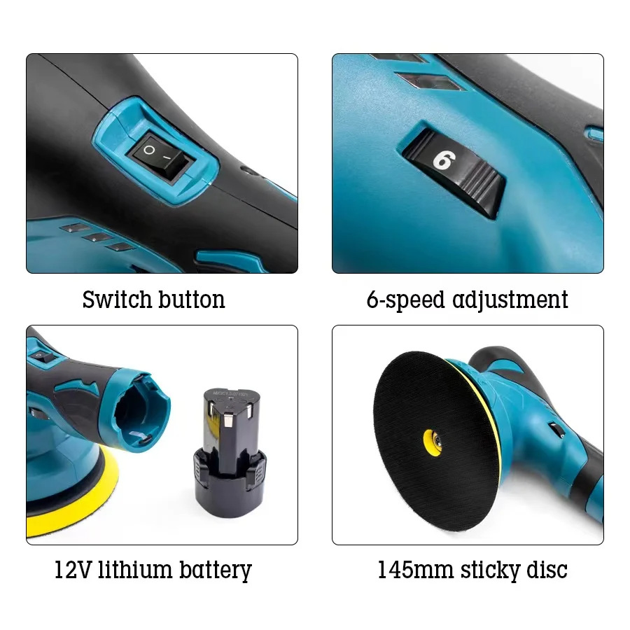 Electric Waxing Machine, Small Specialized Car Polishing Machine