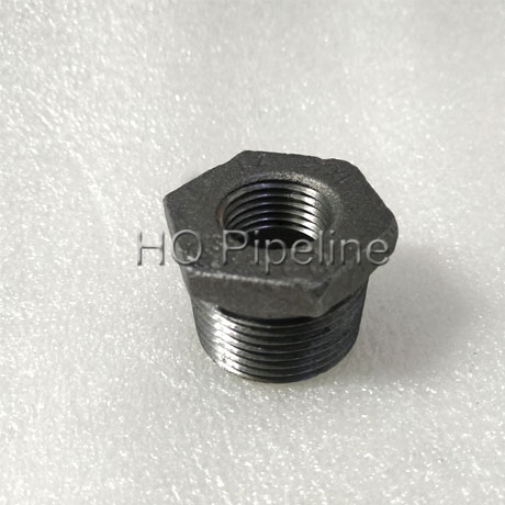 En10242 ASTM a-197 Black Bushings Malleable Iron Pipe Fittings (1/2")