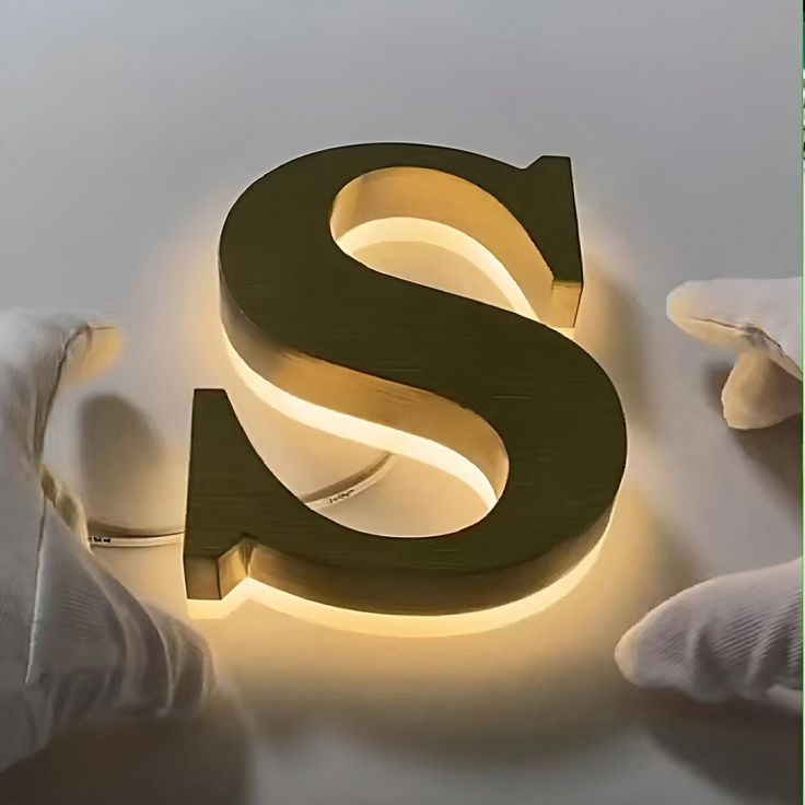 Acrylic Light up Logo Custom 3D Wall Logo Letters Backlit Business Signage