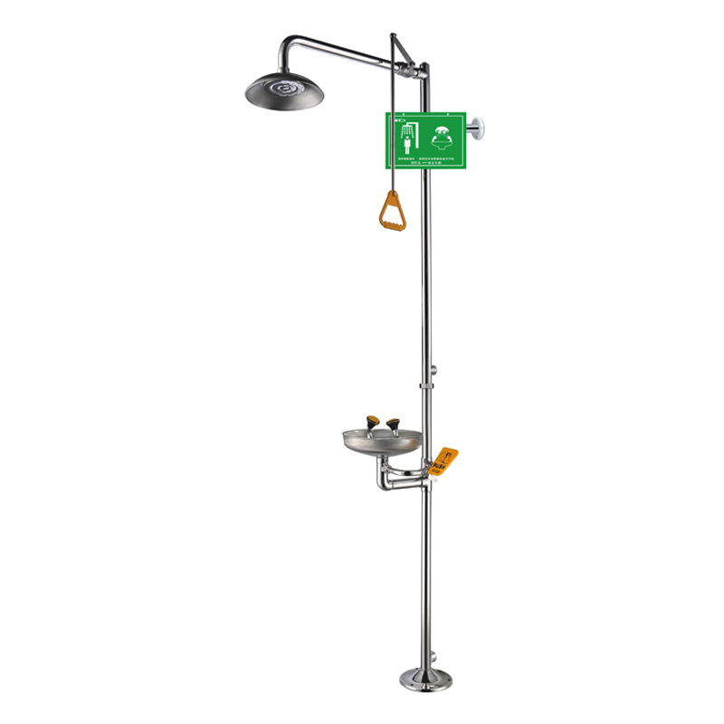 Premium Lab Safety Shower and Eyewash Station for Emergency Response