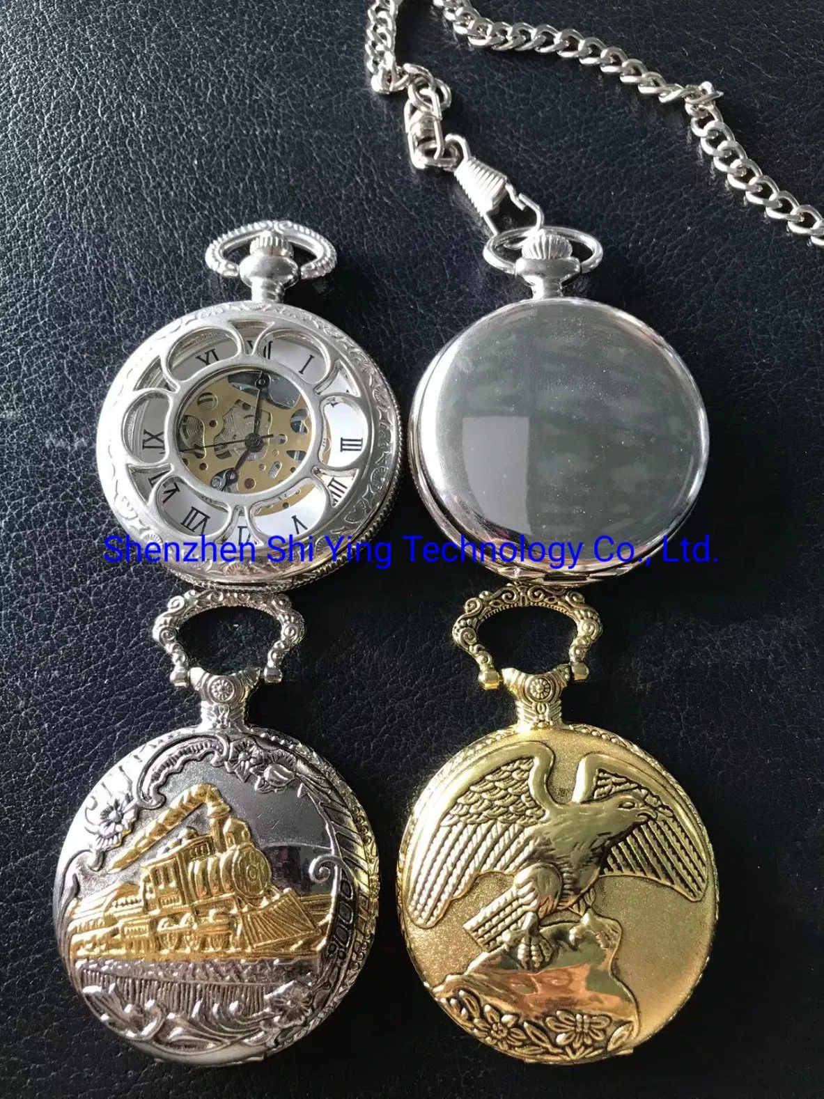 Metal Alloy Small Ladies Necklace Pocket Watches for Promotion Gift